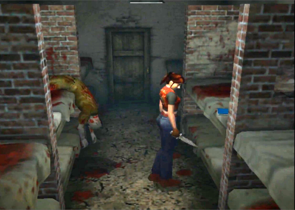 Resident Evil Code Veronica - геймплей игры Sega Dreamcast
